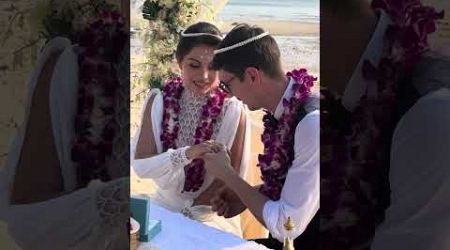 Koh Samui Buddhist wedding blessing