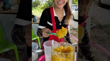 Popular dessert in Southern of Thailand, All mix with coconut milk - Hatyai Thailand