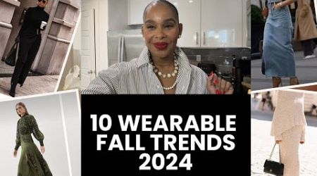 Your COMPLETE Guide to the MOST wearable 2024 Fall Fashion Trends/Fashion over 40