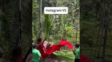 Instagram vs Reality.#tiktoktravel#travel#fyp#instagramvsreality