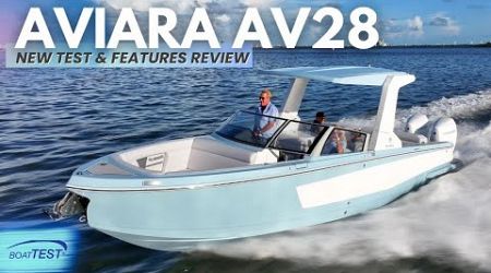 Aviara AV28 OB: Redefining Luxury Day Boats | Full Performance &amp; Features Review