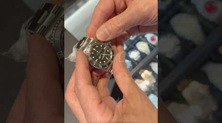 Live Negotiation for a vintage Rolex Submariner 5513 #rolex #watches #business #entrepreneur #foryou