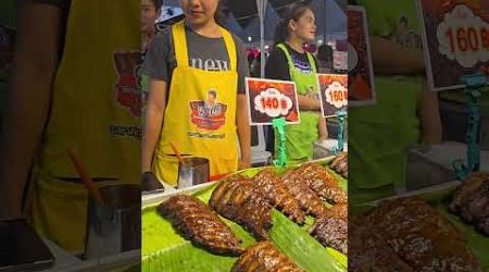 Thai Street Food at a Market of Pattaya City in Thailand Asia #shorts #thailand #pattaya #thai #asia