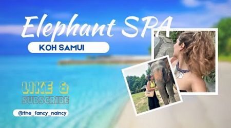 The BEST DAY in Koh Samui/Elephant SPA #thailand #travel #phiphiislands