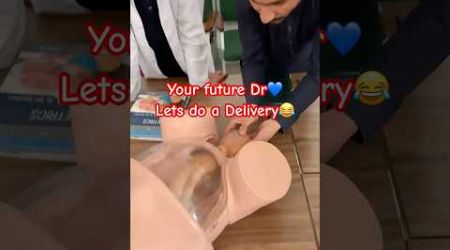 Mbbs Life How to deliver a baby #doctor #mbbs #medical #doctorlife #neet