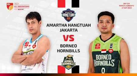 [LIVE] AMARTHA HANGTUAH JAKARTA VS BORNEO HORNBILLS | IBL OASIS+ ALL INDONESIAN