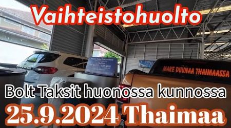 Foorttiin Lootahuolto - Bolt Taksipalvelut Riskialttiita Thaimaassa 28.9.2024 Pattaya