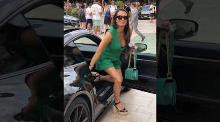 Lovely rich lady getting out her Porsche in style #billionaire #monaco #luxury #trending #lifestyle