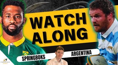 SPRINGBOKS VS ARGENTINA LIVE | South Africa vs Los Pumas Watchalong