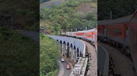 Longest Mountain Railway Bridge from Indian Railways #travel