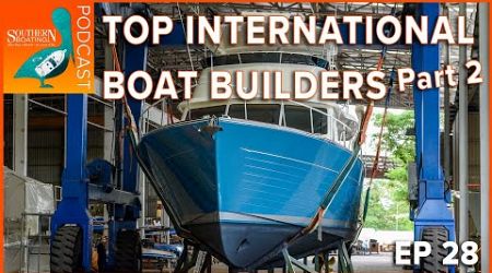 Admiring 5 Top Luxury Boat Builders: Palm Beach, Grand Banks, Horizon Yachts, and More