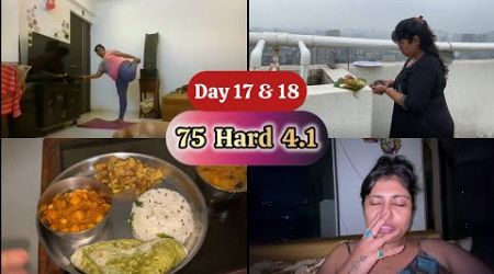 Day 17 &amp; 18 of 75 Hard 4.1 #challenge @urs.teddynextdoor #lifestyle #weightlossjourney