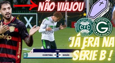 ❌FABRÍCIO DOMINGUEZ NÃO VIAJOU : MIRASSOL X SPORT ! GOIÁS E CORITIBA JÁ ESTÃO ACABADOS NA SÉRIE B !