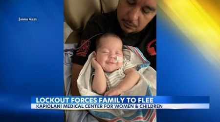 Kapiolani Medical Center nurse lockout forces family to flee