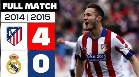 Atlético de Madrid 4 - 0 Real Madrid | PARTIDO COMPLETO | LALIGA EA SPORTS 2014/15