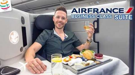 Die neue Air France Business Class im A350 - nicht nur Türen, viel Platz für Füße! | YourTravel.TV