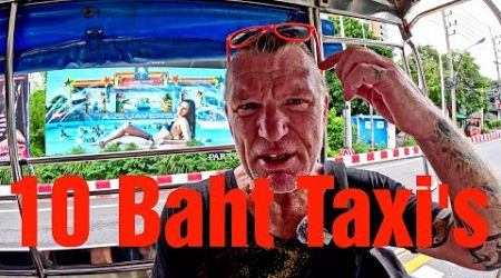 The Cheapest Taxi on The Planet, Pattaya Thailand #vloggingadeadhorse