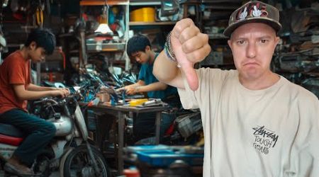 Dodgy Mechanics tried to Ruin my Bike in Bangkok - BEWARE!