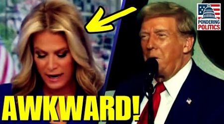 Fox News CUTS AWAY from Trump IMPLOSION, Host VISIBLY EMBARRASSED!