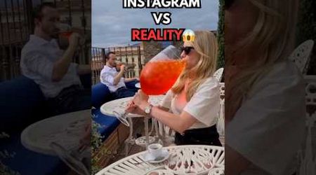 Instagram vs Reality 