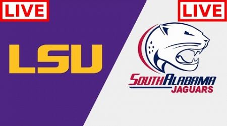 LSU vs South Alabama Mississippi LIVE Stream | NCAAF 2024 | College Football Week 5