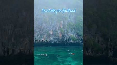 Snorkelling in Thailand. #mayabay #monkeybeach #phiphiislands #phuket #Vikingcave #snorkeling