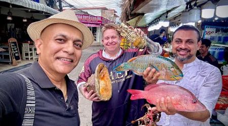 This Is Paradise For Seafood Lovers! Fresh, Amazing Variety! Rawai Beach Market Phuket | Vlog 287