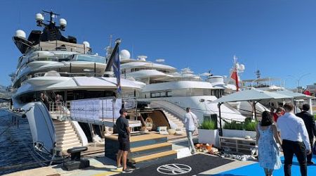 SPECTACULAR MONACO YACHT SHOW 2024 - DAY 4 @emmansvlogfr