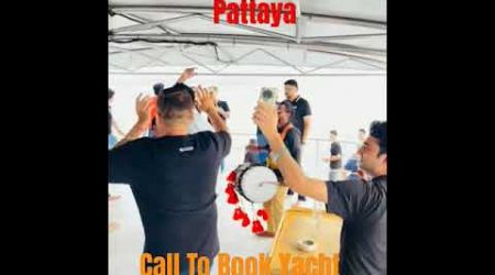 Yacht Party Enjoyment By Indians In Pattaya #yachtparty #thailand #pattayanightlife