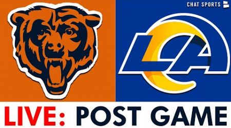 LIVE: Bears vs. Rams Post Game Reaction: D&#39;Andre Swift BREAKOUT Game + Caleb Williams | Bears Win!