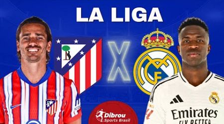 ATLÉTICO DE MADRID X REAL MADRID AO VIVO LA LIGA DIRETO DO ESTÁDIO | RODADA 8 - NARRAÇÃO