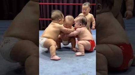 Little baby w .w .e #littlebaby #trending #viralshorts #funny #entertainment