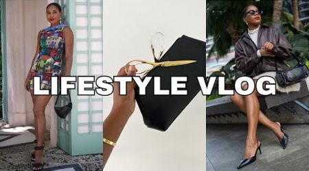 BACK ON MY GRIND LIFESTYLE VLOG! H&amp;M Fall Fashion Haul, Working &amp; Dinner at Carbone | MONROE STEELE