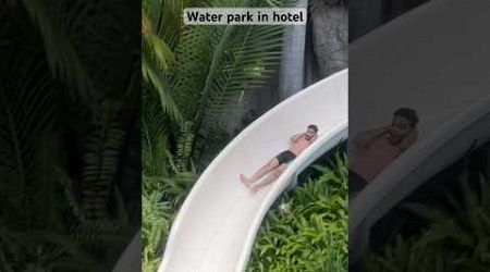 Water in hotel Grand Centara Mirage #pattaya #thailand #waterpark #trending #shortsviral