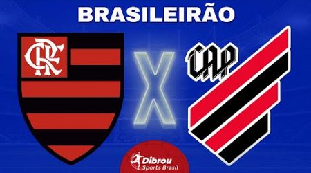 FLAMENGO X ATHLETICO PARANAENSE AO VIVO BRASILEIRÃO DIRETO DO MARACANÃ | RODADA 28 - NARRAÇÃO