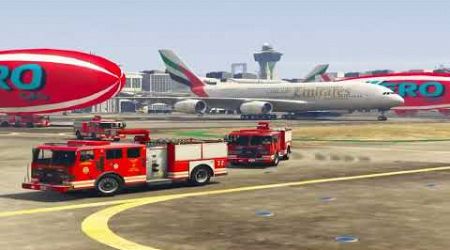 Irani Fighter Jets &amp; Tanks Attack on Israeli International &amp; Military Airport of Tel-Aviv - GTA 5