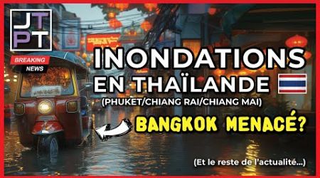 Inondations continuent en Thaïlande, Bangkok menacé ? #thailande #thaïlande #actualité #bangkok #jtp