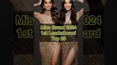 Miss Grand International 2024 1st Leaderboard #missgrand #missgrand2024 #mgi #missgrandinternational