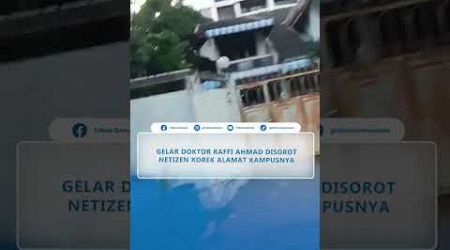 RAFFI Ahmad Diberi Gelar Dokter oleh Univ di Thailand, Netizen Korek Alamat Kampus Ternyata...