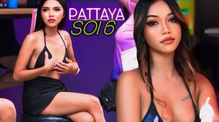 STUNNERS FROM PATTAYA SOI 6, Thailand Streets 2024