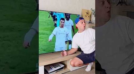 Cristiano ronaldo and you can do that #funnyvideo #sports #cr7