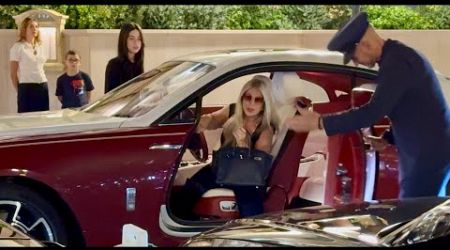 RICH BEAUTIFUL LADY DRIVING BENTLEY / MONACO BILLIONAIRE LIFESTYLE AND LUXURY CARS