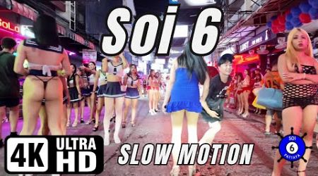 Soi 6 | Pattaya | Slow Motion | 28-09-2024 | 4K Ultra HD 60FPS