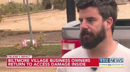 Biltmore Village flooding: Business owners return to assess damage