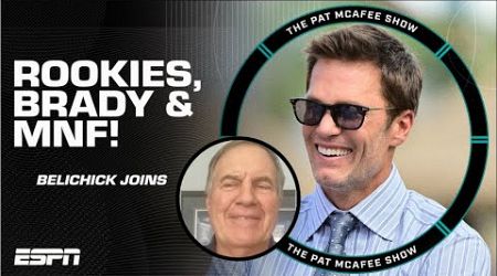 Bill Belichick talks ALL BUSINESS Tom Brady + critical of the Eagles?! | The Pat McAfee Show