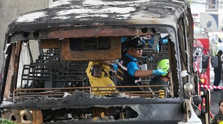 School bus catches fire outside Bangkok and more than 20 are feared dead, officials say  