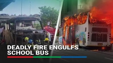 25 feared dead in school bus fire in Thailand