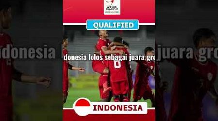 indonesia dan thailand lolos kualifikasi piala asia . #timnasindonesia