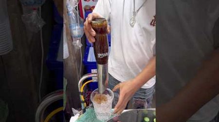 Summer Drink Coca-Cola Slushy in Thailand -Thai Street Food