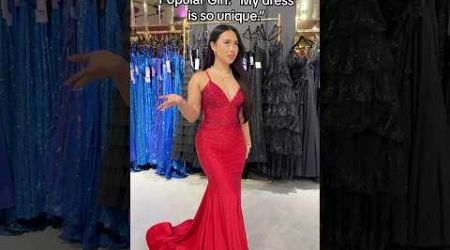 Popular girl vs. Quiet girl #prom #promdressshopping #formal #formaldress #dress #promdress